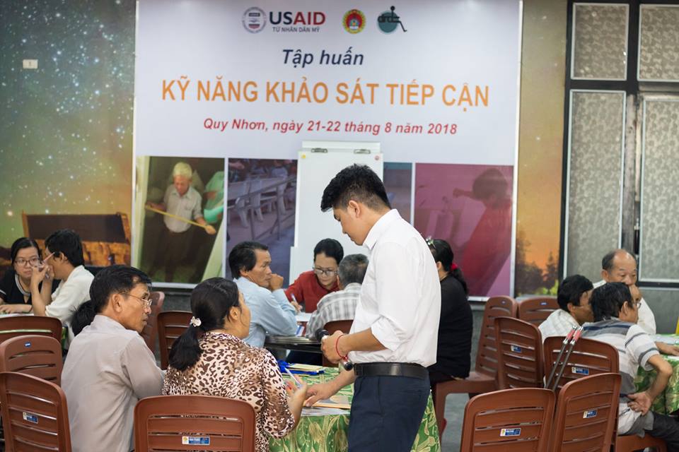 Tập huấn “Kỹ năng khảo sát tiếp cận” cho nhóm Giám sát tiếp cận tại Bình Định